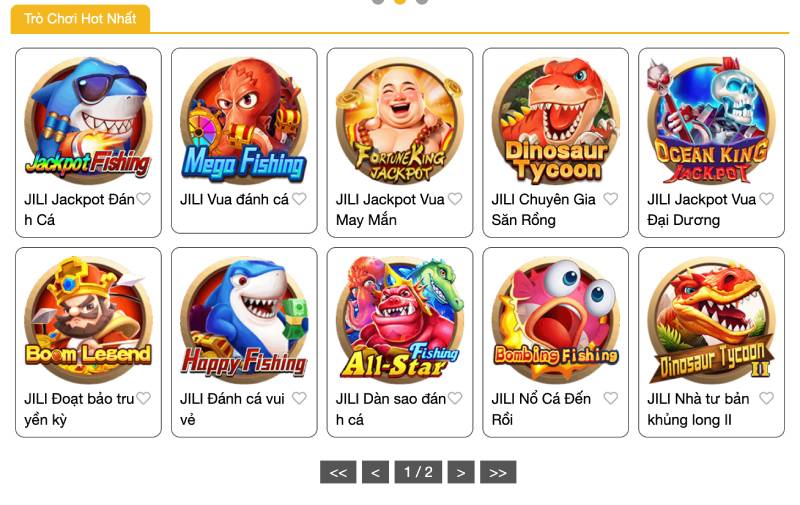Danh sách game bắn cá đáng chơi nhất tại WW88