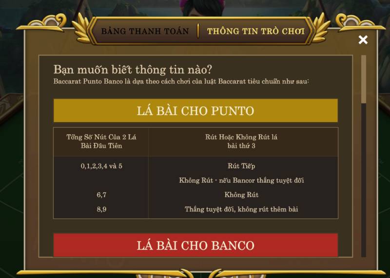 Quy tắc rút bài tự động và điểm số