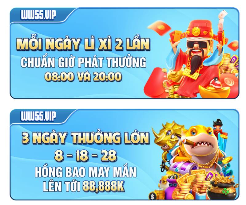 Tặng thưởng hàng ngày