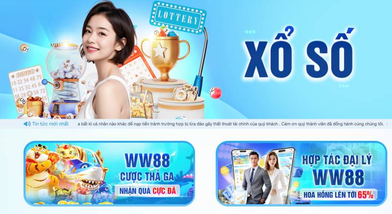 Tổng quan về xổ số WW88 cho tân binh
